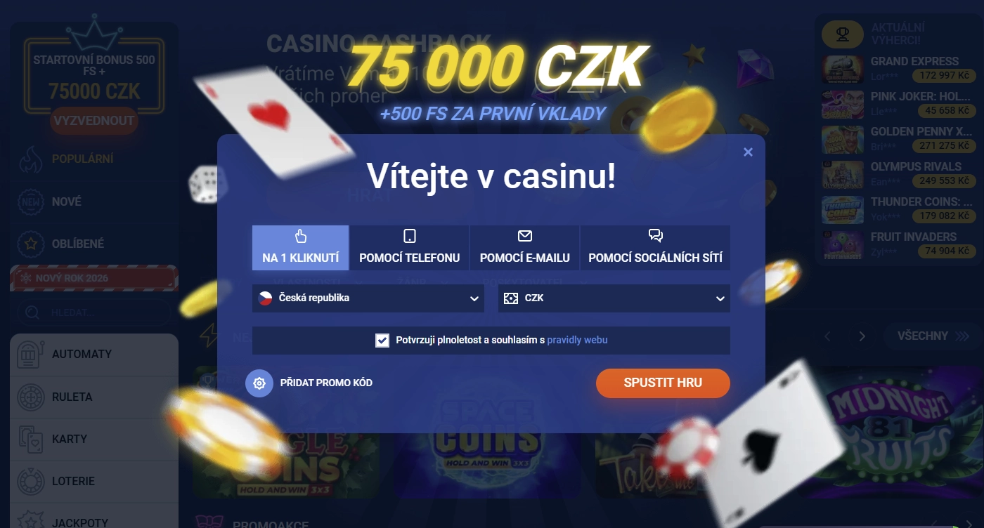 Registrace v Mostbet Casino